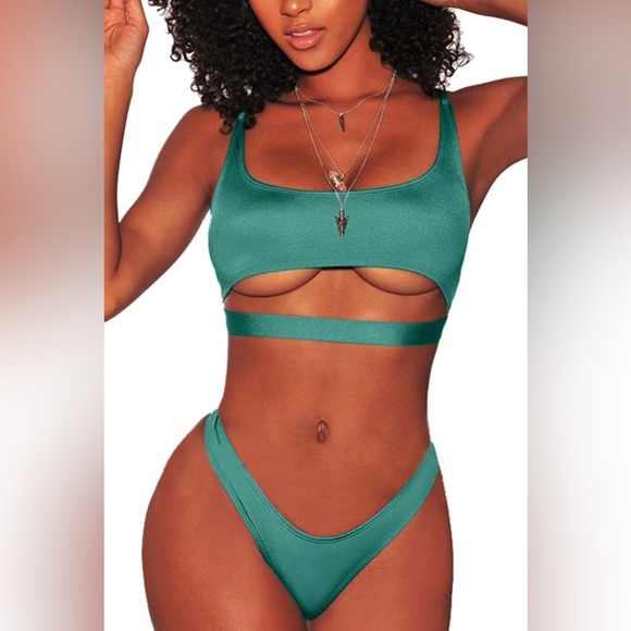 NEW Strappy Bathing Suit - Picture 1 of 5